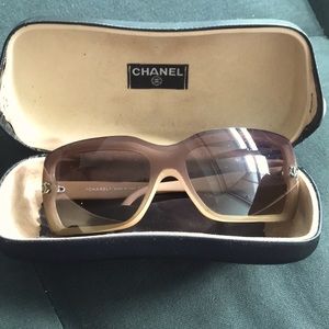 Chanel shield sunglasses